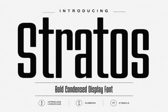 Stratos Font: Design Style & Creative Uses