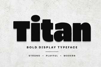 Elevate Your Designs with the Titan Font