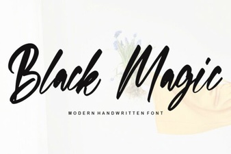 Unlock Creativity with the Black Magic Font