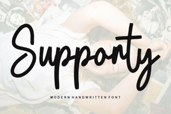 Supporty Font: Creative Ideas for Design Projects